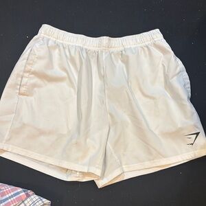 Gymshark White Performance Training Shorts
